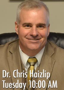 Dr. Chris Haizlip Preaching Tuesday 10 AM